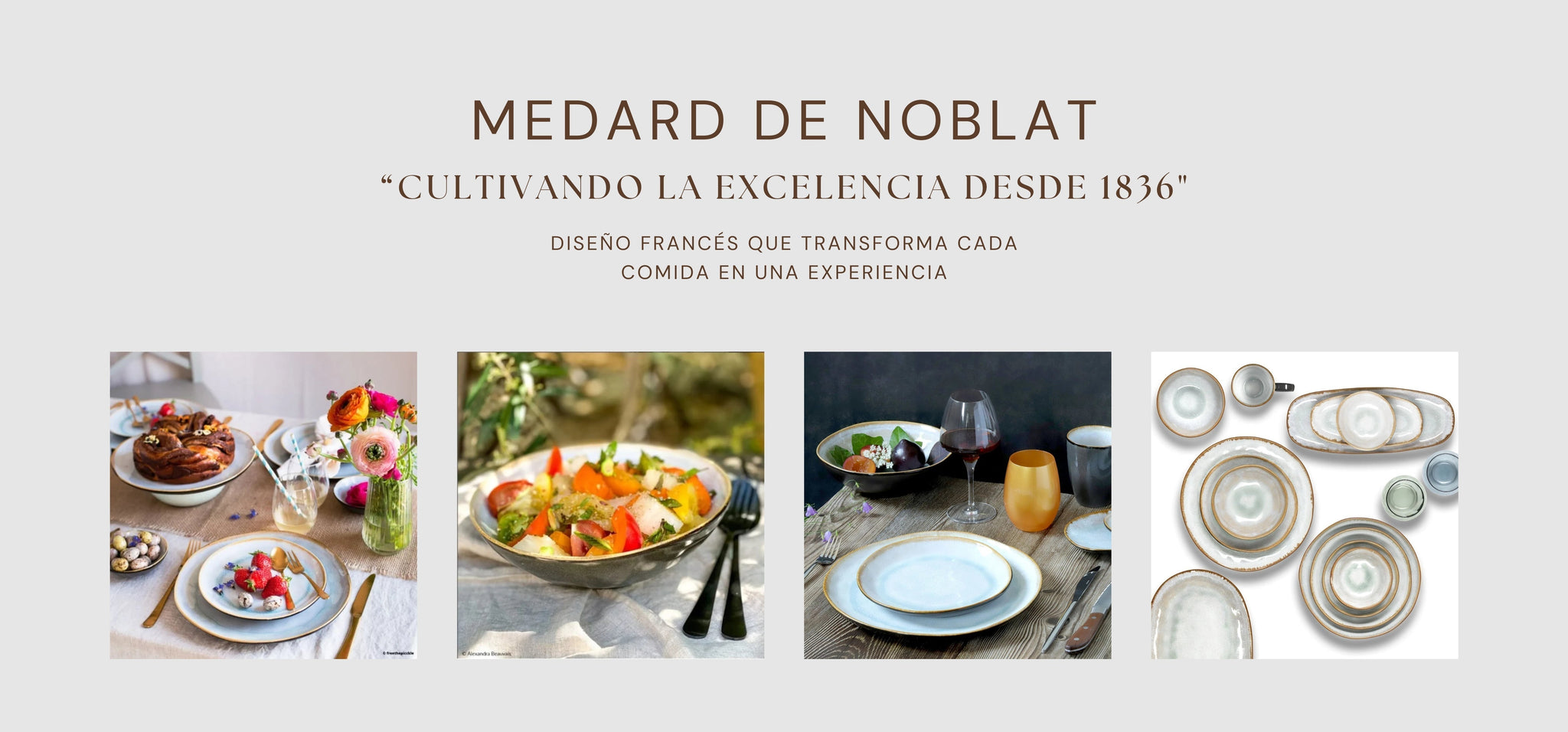 🇫🇷 Llega a Chile MEDARD DE NOBLAT: elegancia francesa para vestir la mesa