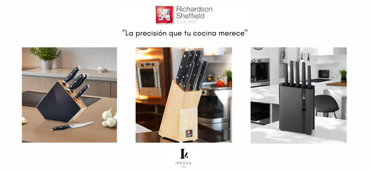 JUEGOS DE CUCHILLOS DE COCINA RICHADSON SHEFFIELD🇬🇧