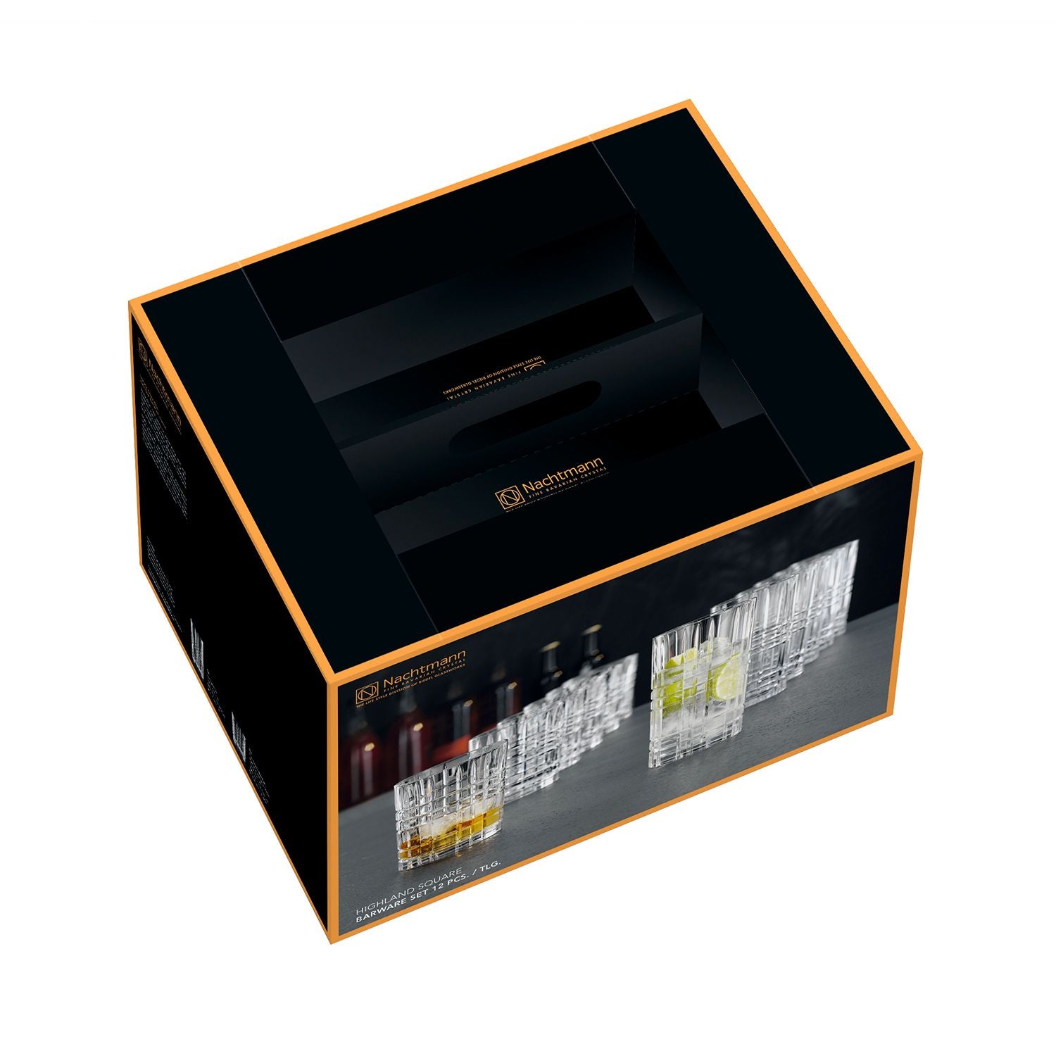 SET 12 VASOS HIGHLAND SQUARE NACHTMANN