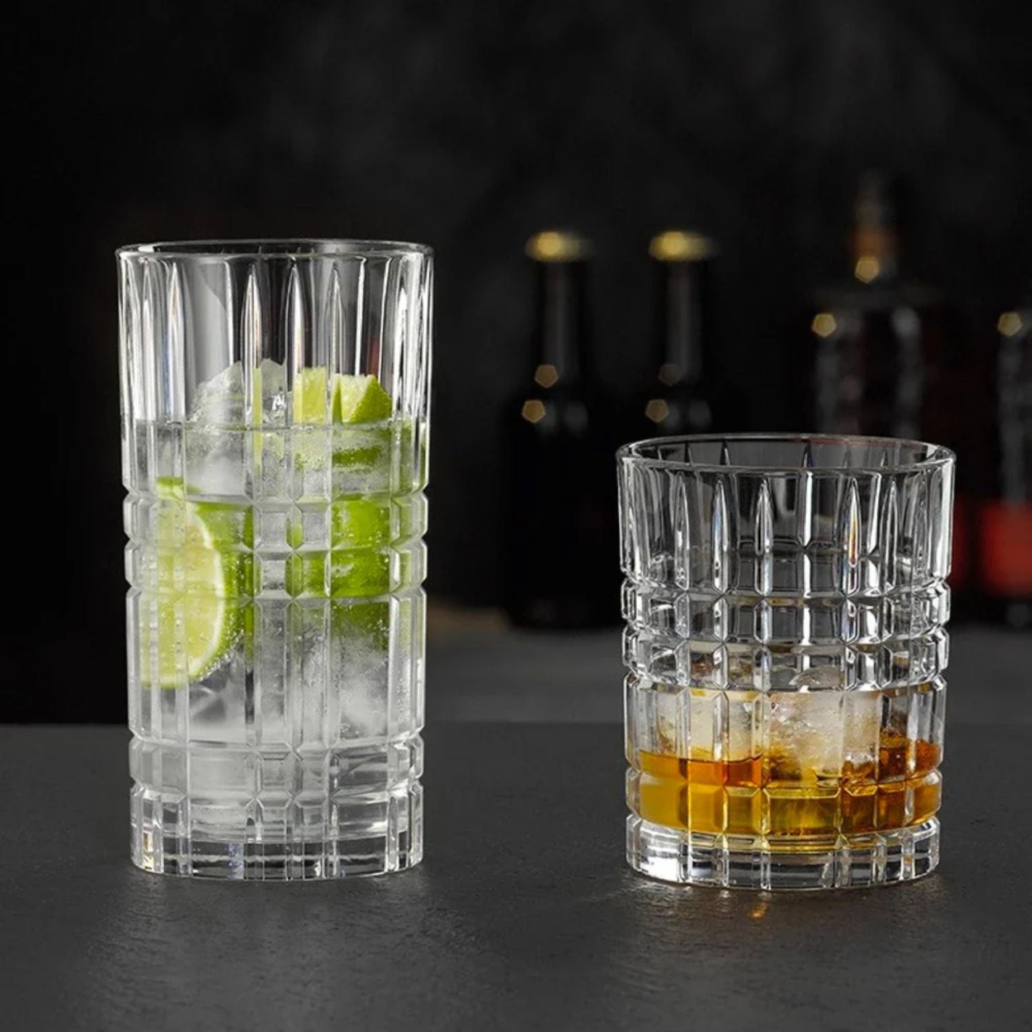 SET 12 VASOS HIGHLAND SQUARE NACHTMANN