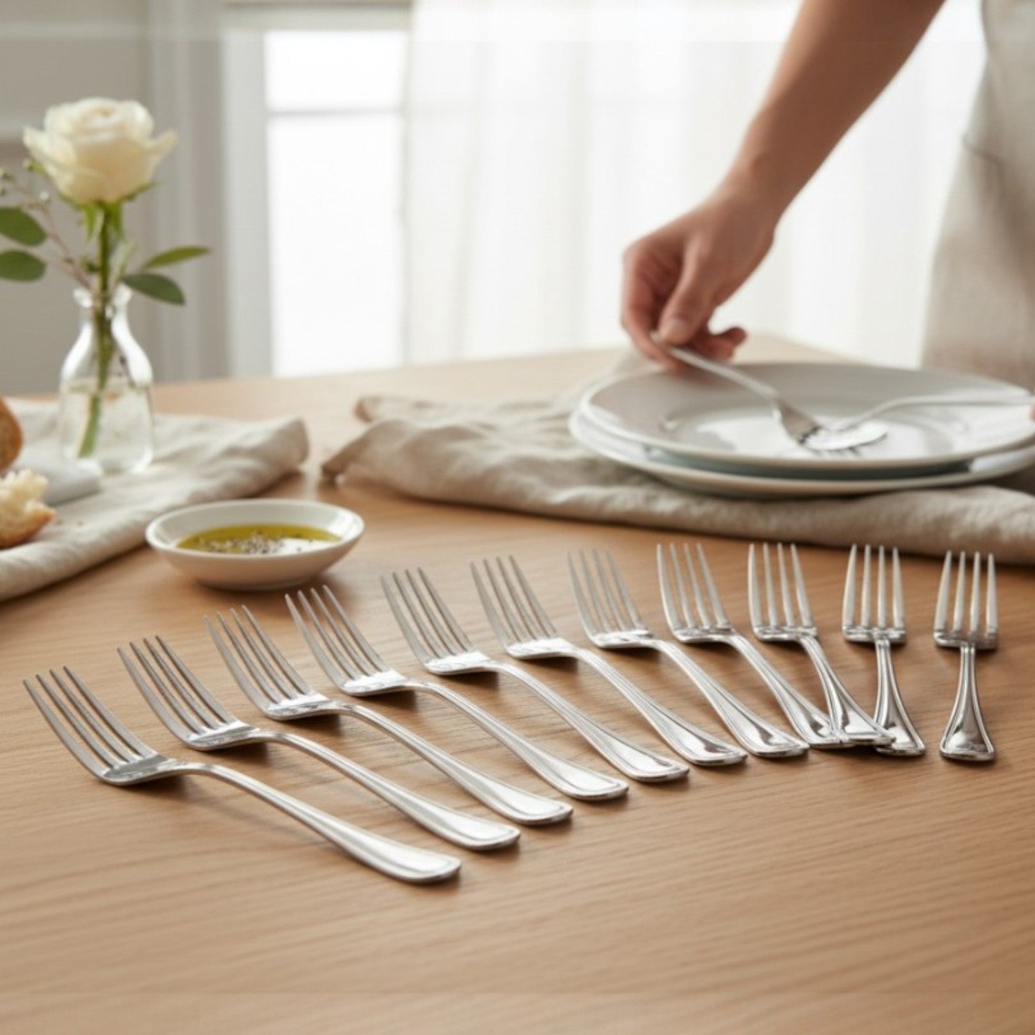 SET 12 TENEDORES MESA OXFORD VIVEUR