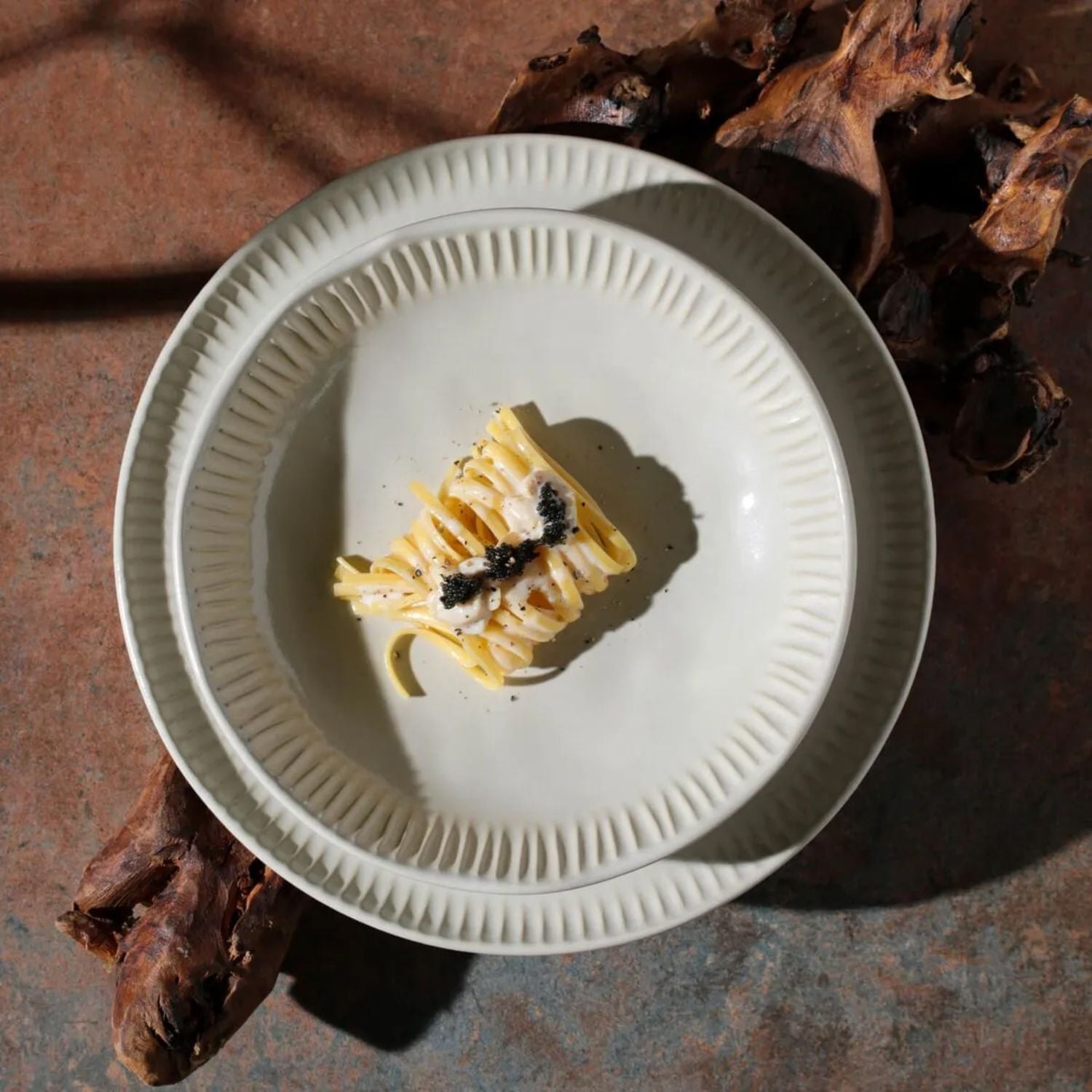 JUEGO DE VAJILLA GRES LINHAS CLAY PORTO BRASIL, 6 PERSONAS, 36 PZ PZ