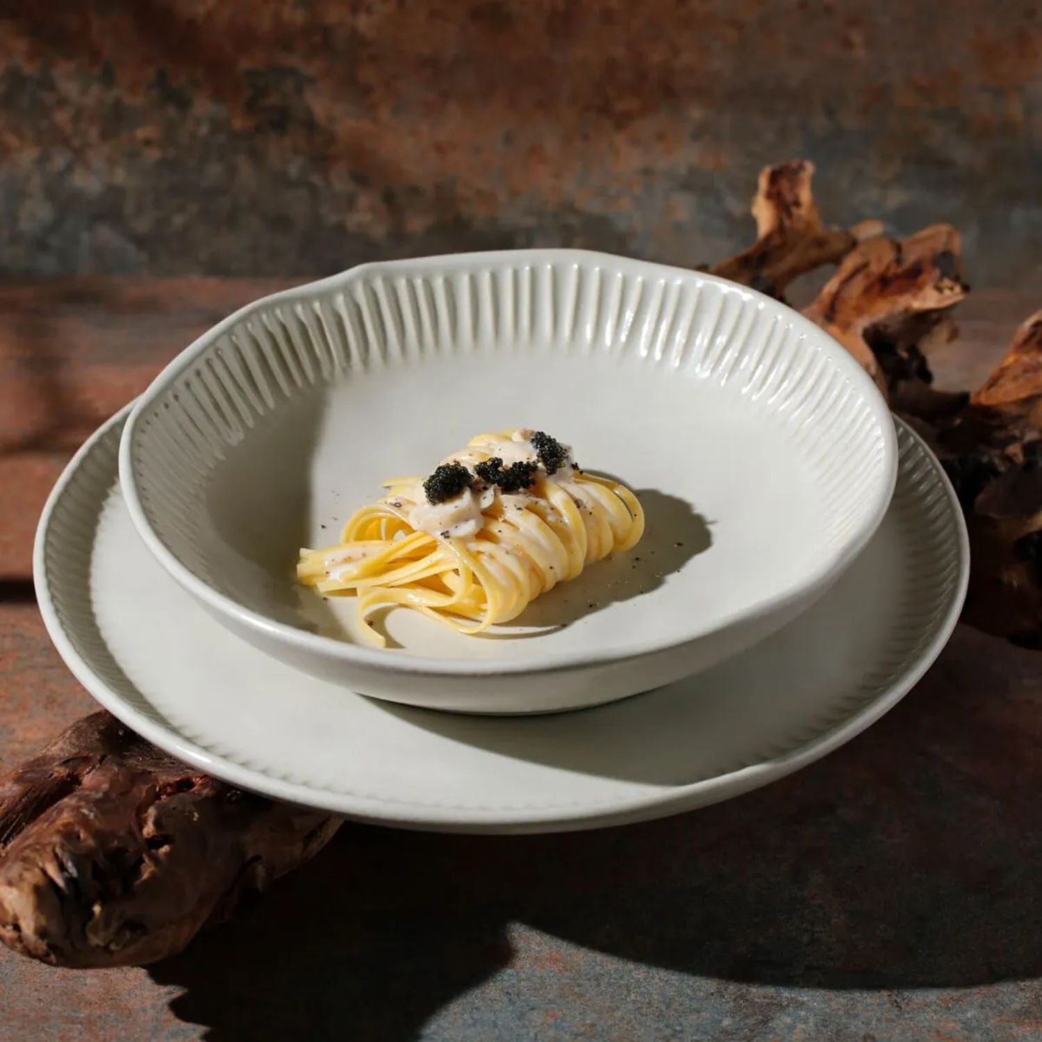 JUEGO DE VAJILLA GRES LINHAS CLAY PORTO BRASIL, 6 PERSONAS, 36 PZ PZ