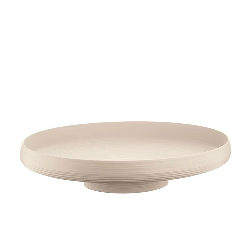 CENTRO DE MESA TIERRA COLOR LATTE GUZZINI, 44 CM