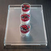 BANDEJA ICONS TRANSPARENTE GUZZINI, 32 CMS