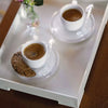 BANDEJA ICONS BLANCA GUZZINI, 32 CMS