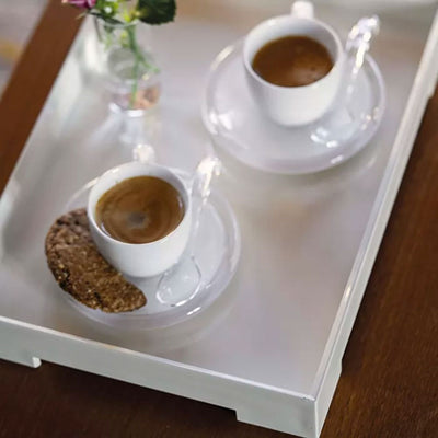 BANDEJA ICONS BLANCA GUZZINI, 32 CMS