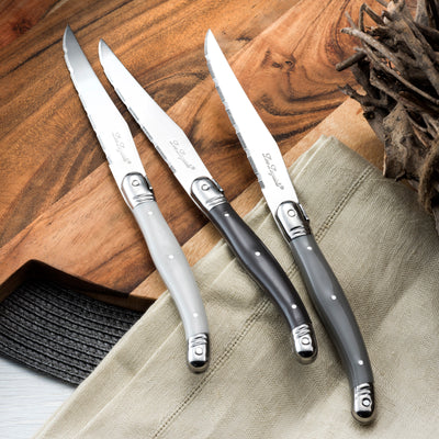 SET 6 CUCHILLOS CARNE TRADITION LOU LAGUIOLE CAJA MADERA