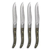 SET 4 CUCHILLOS CARNE VOLCANO LAGUIOLE, CAJA MADERA
