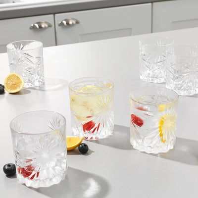 SET 6 VASOS BAJOS OASIS RCR, 320 ml