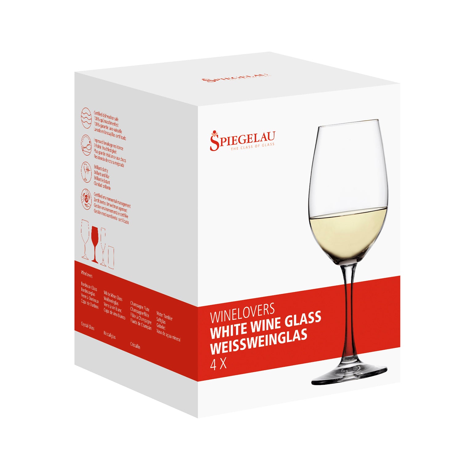 JUEGO DE COPAS WINELOVERS SPIEGELAU, 4 PERSONAS, 12 PZ