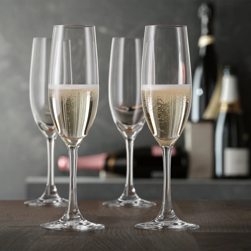 SET 4 COPAS CHAMPAGNE WINELOVERS FLUTE SPIEGELAU, 190 ML