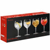 SET 4 COPONES GIN TONIC SPIEGELAU, 630 ML