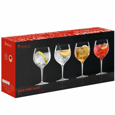 SET 8 COPONES GIN TONIC SPIEGELAU, 630 ML