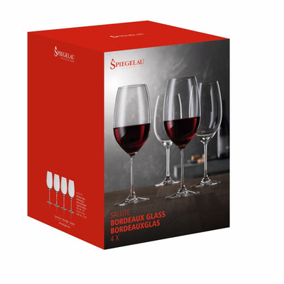 SET 12 COPONES BORDEAUX SALUTE  SPIEGELAU, 710 ML