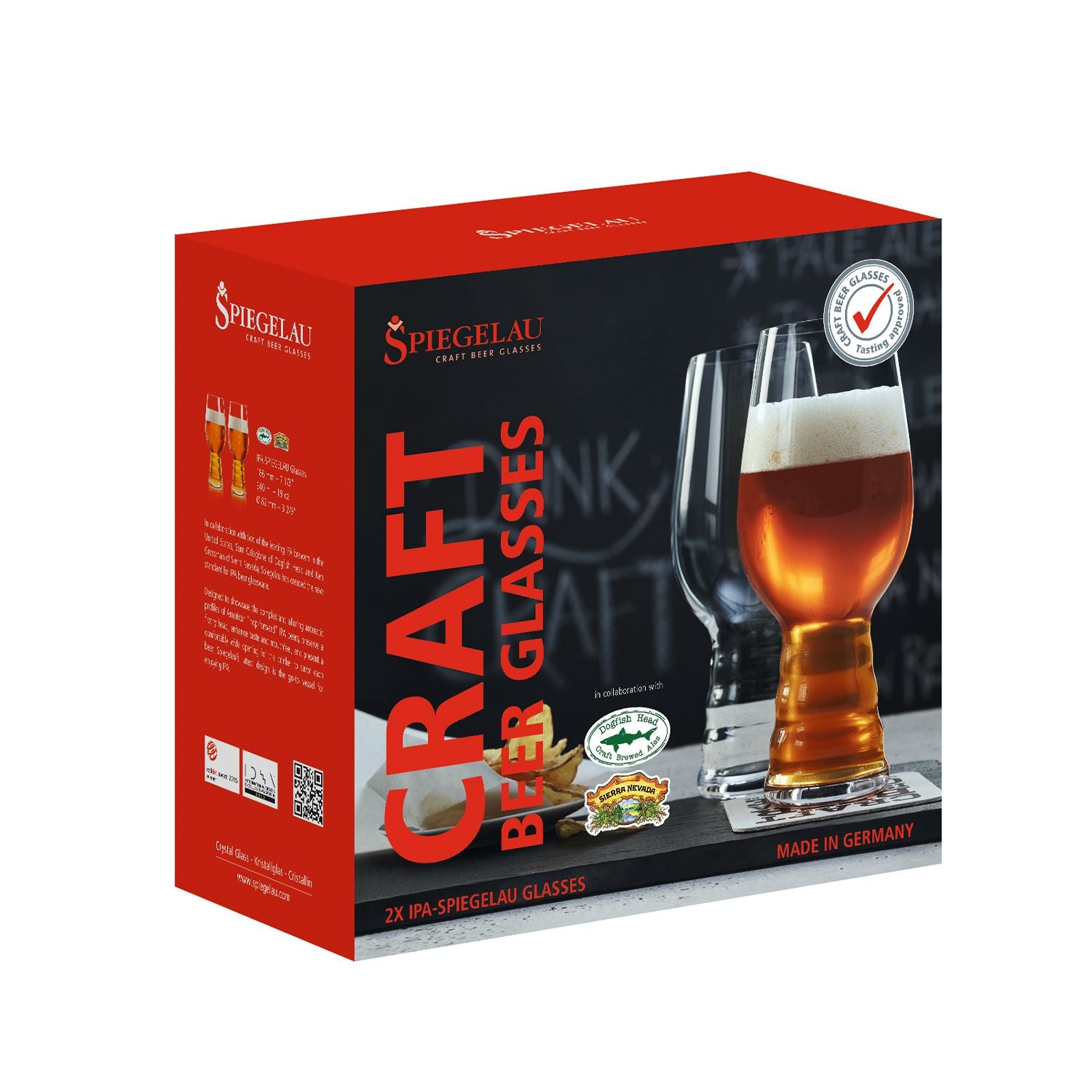 SET 4 COPAS CERVEZA IPA SPIEGELAU, 540 ML