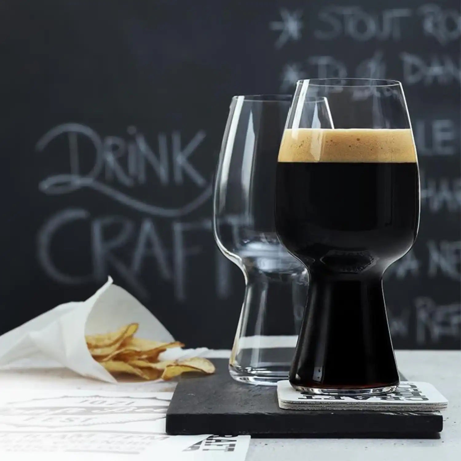 SET 4 COPA CERVEZA STOUT SPIEGELAU, 600 ML