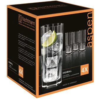 SET 4 VASOS ALTOS ASPEN NACHTMANN, 309 ML