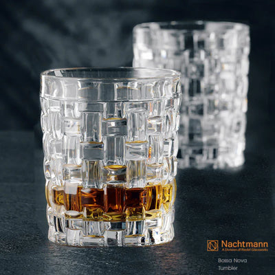 SET 4 VASOS BAJOS BOSSA NOVA NACHTMANN, 330 ML