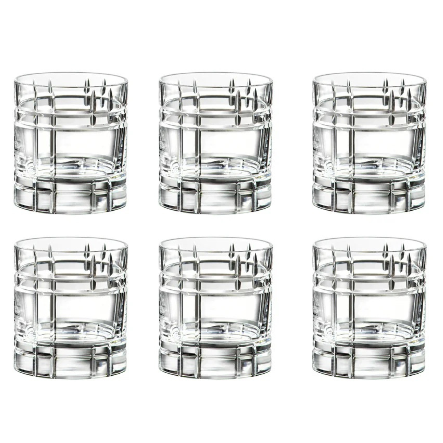 SET 6 VASOS BAJOS ANY RCR, 340 ml