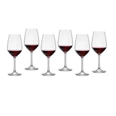 SET 6 COPAS VINO MONTALCINO HAUSMANN, 495 ML