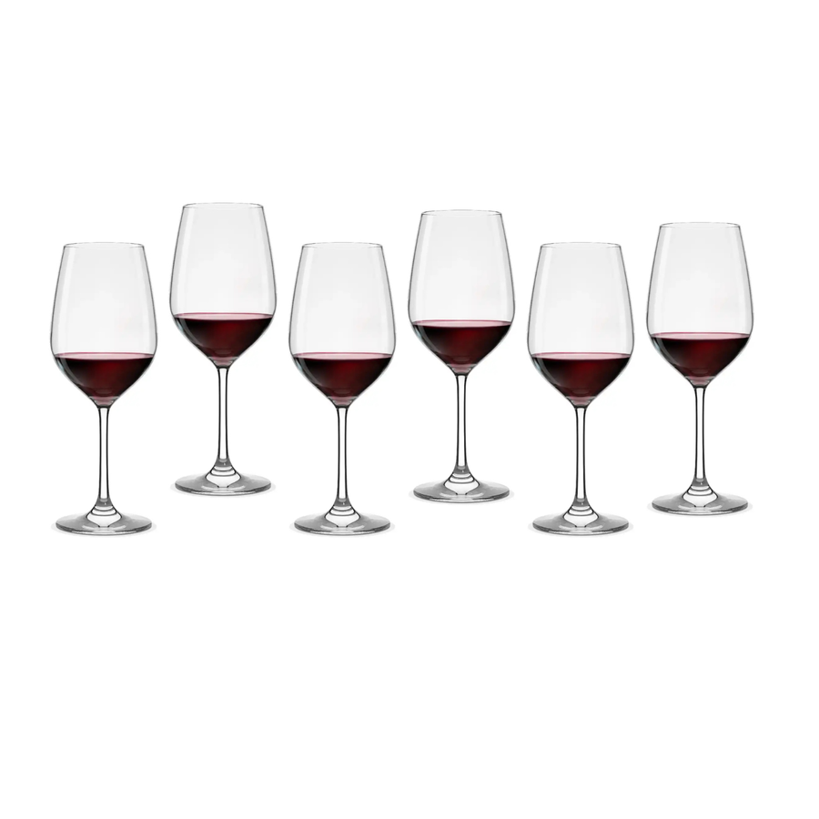 SET 6 COPAS VINO MONTALCINO HAUSMANN, 495 ML