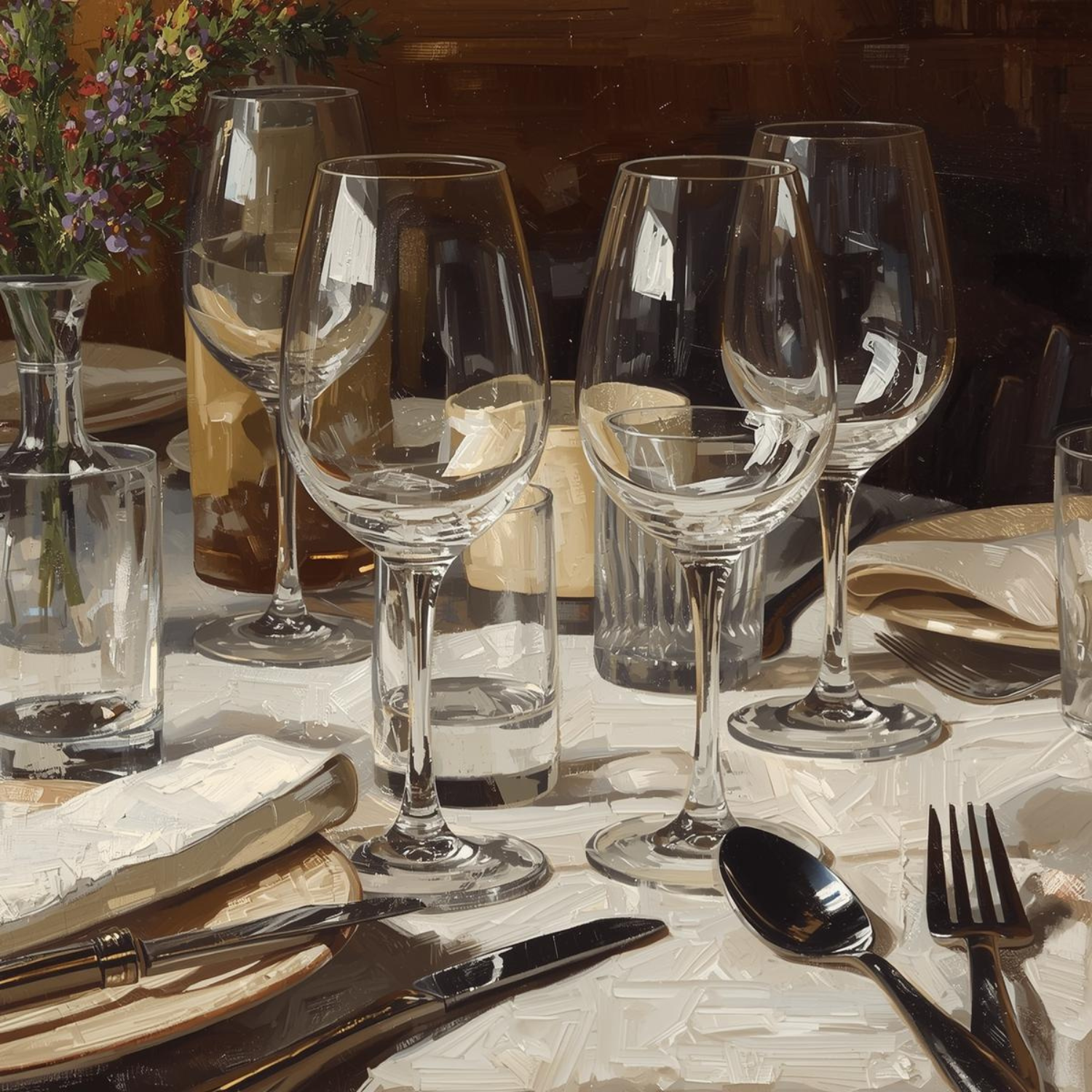 SET 6 COPAS VINO MONTALCINO HAUSMANN, 495 ML