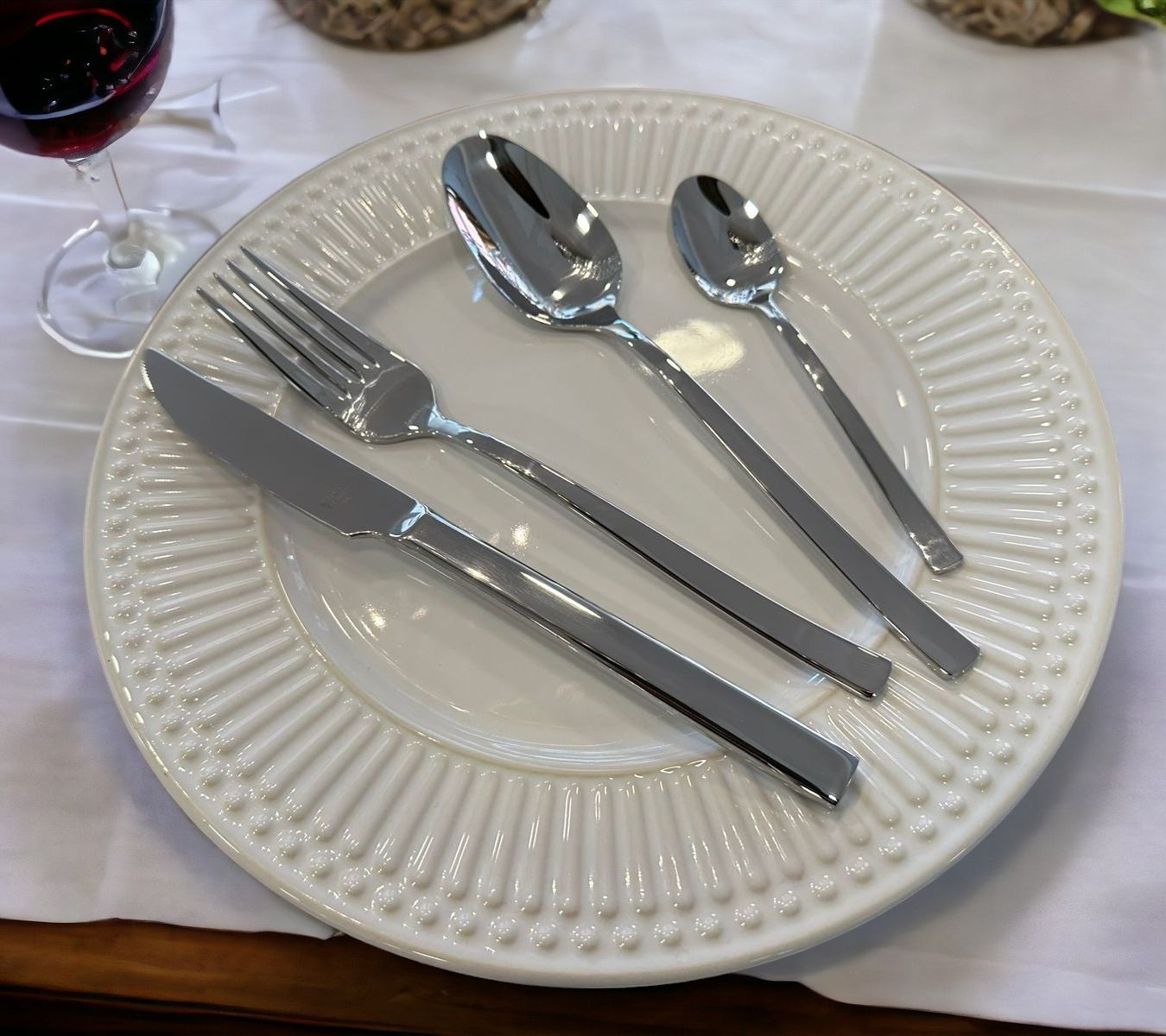 🚢JUEGO CUCHILLERIA AINHOA IDURGO, 6 PERSONAS , 24 PZ