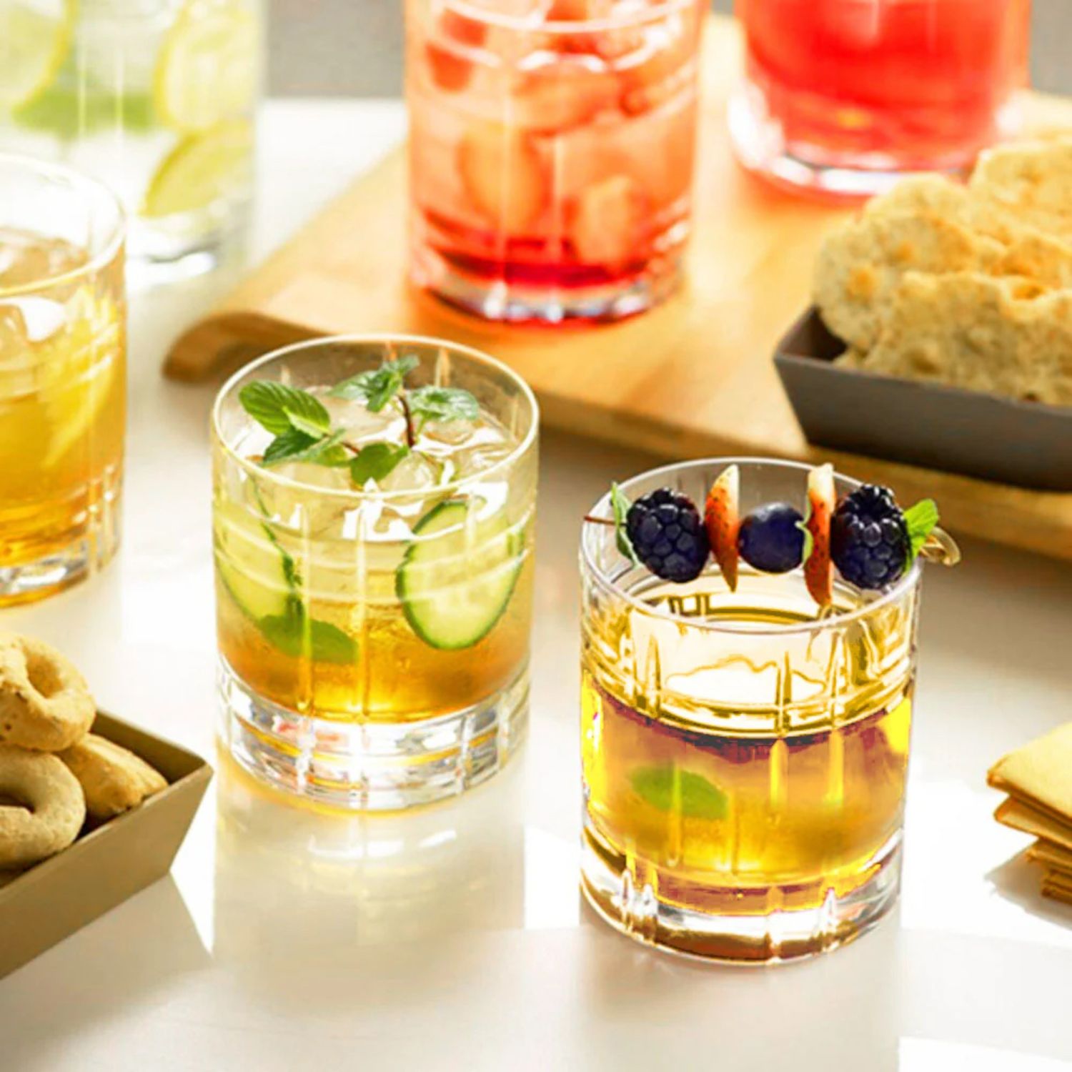 SET 6 VASOS BAJOS ANY RCR, 340 ml