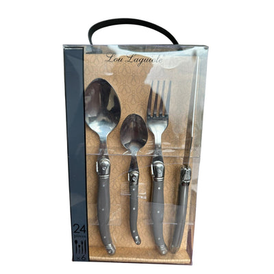 JUEGO CUCHILLERIA POIVRE TRADITION LOU LAGUIOLE, 6 PERSONAS, 24 PZ