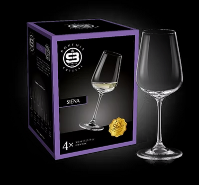 JUEGO DE COPAS SIENA BOHEMIA, 12 PERSONAS, 36 PZ