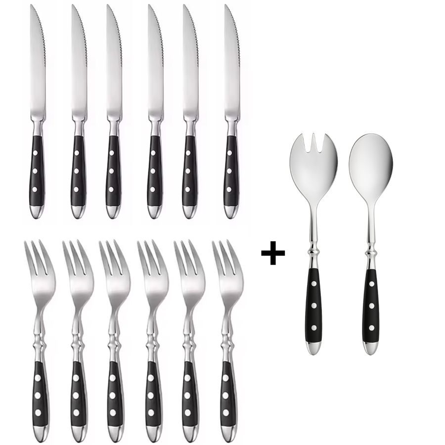 PACK CARNE ENSALADA FORJEN VIVEUR, 6 PERSONAS, 14 PZ