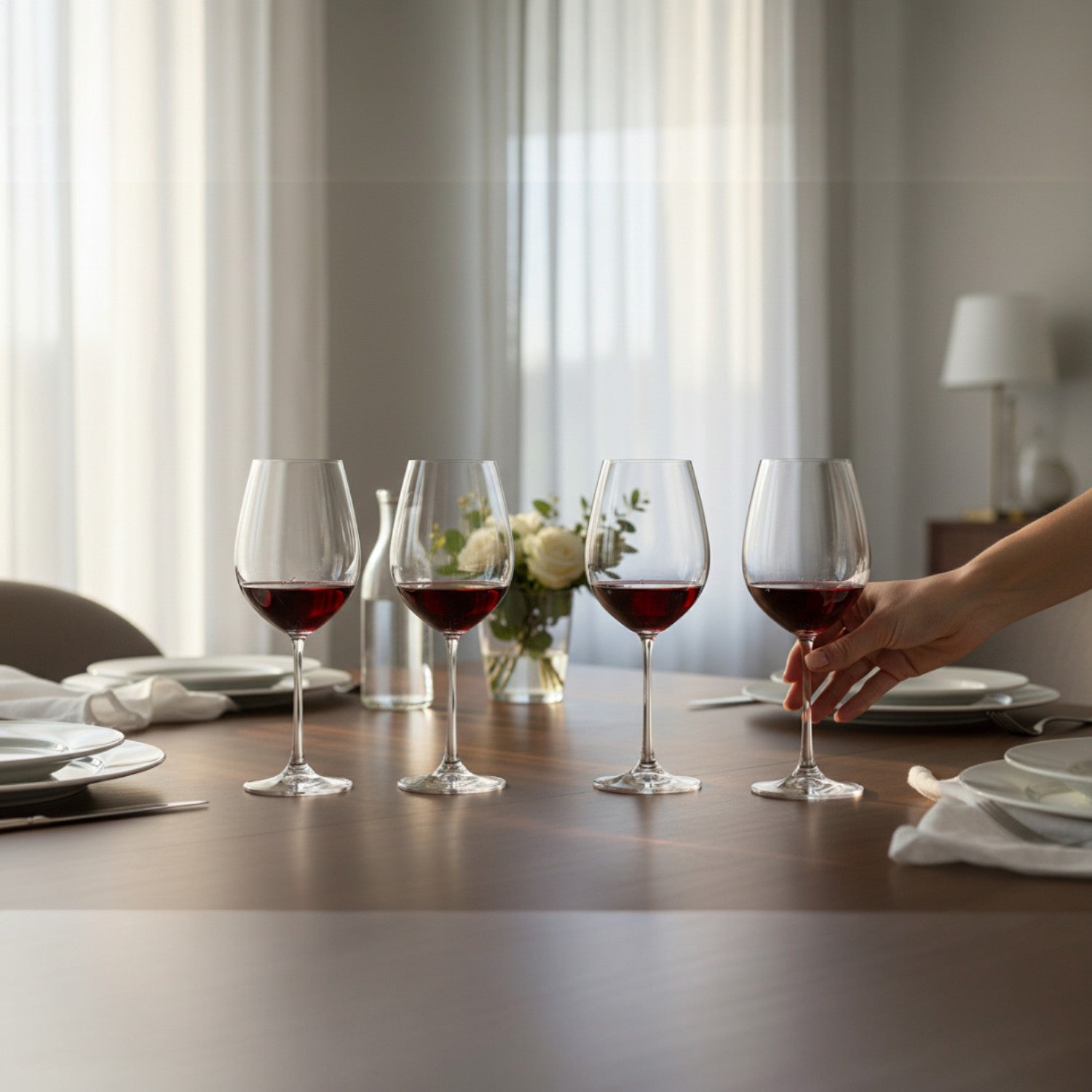 JUEGO DE COPAS COMO BOHEMIA, 12 PERSONAS, 36 PZ