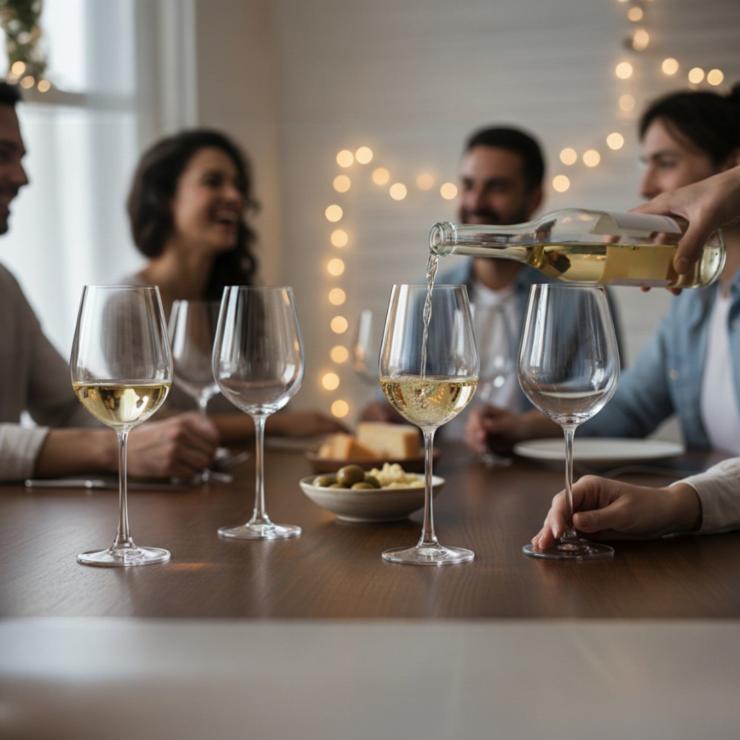 JUEGO DE COPAS COMO BOHEMIA, 8 PERSONAS, 24 PZ