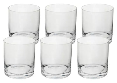 SET 6 VASOS BAJOS BARLINE BOHEMIA, 410 ml