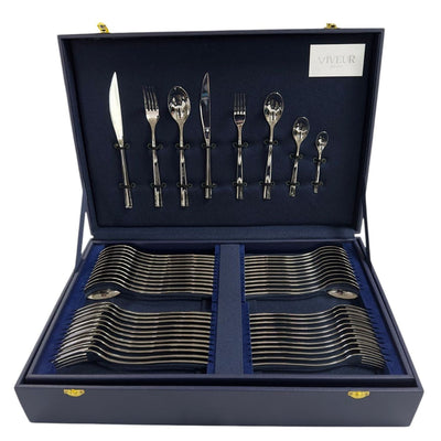 JUEGO CUCHILLERIA LOUVRE VIVEUR, 12 PERSONAS, 96 PZ