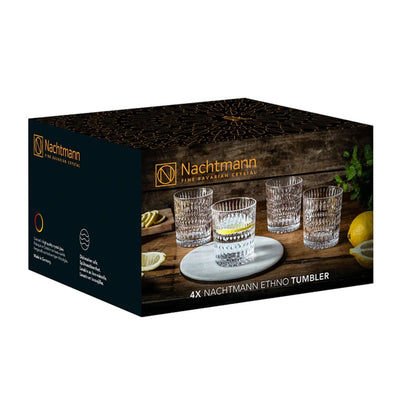 SET 4 VASOS BAJOS ETHNO NACHTMANN, 294 ML