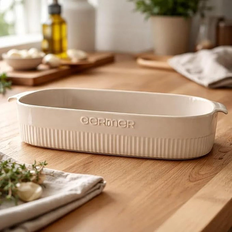 🚢 FUENTE RECTANGULAR HORNO GERMER, 42×26.5 CMS