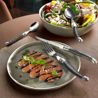 JUEGO CUCHILLERIA GRAFITO TRADITION LOU LAGUIOLE, 6 PERSONAS, 24 PZ