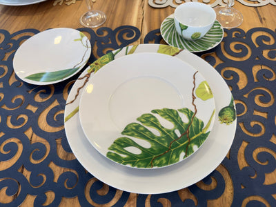 SET VAJILLA PORCELANA IKEBANA MEDARD DE NOBLAT, 5 PZ