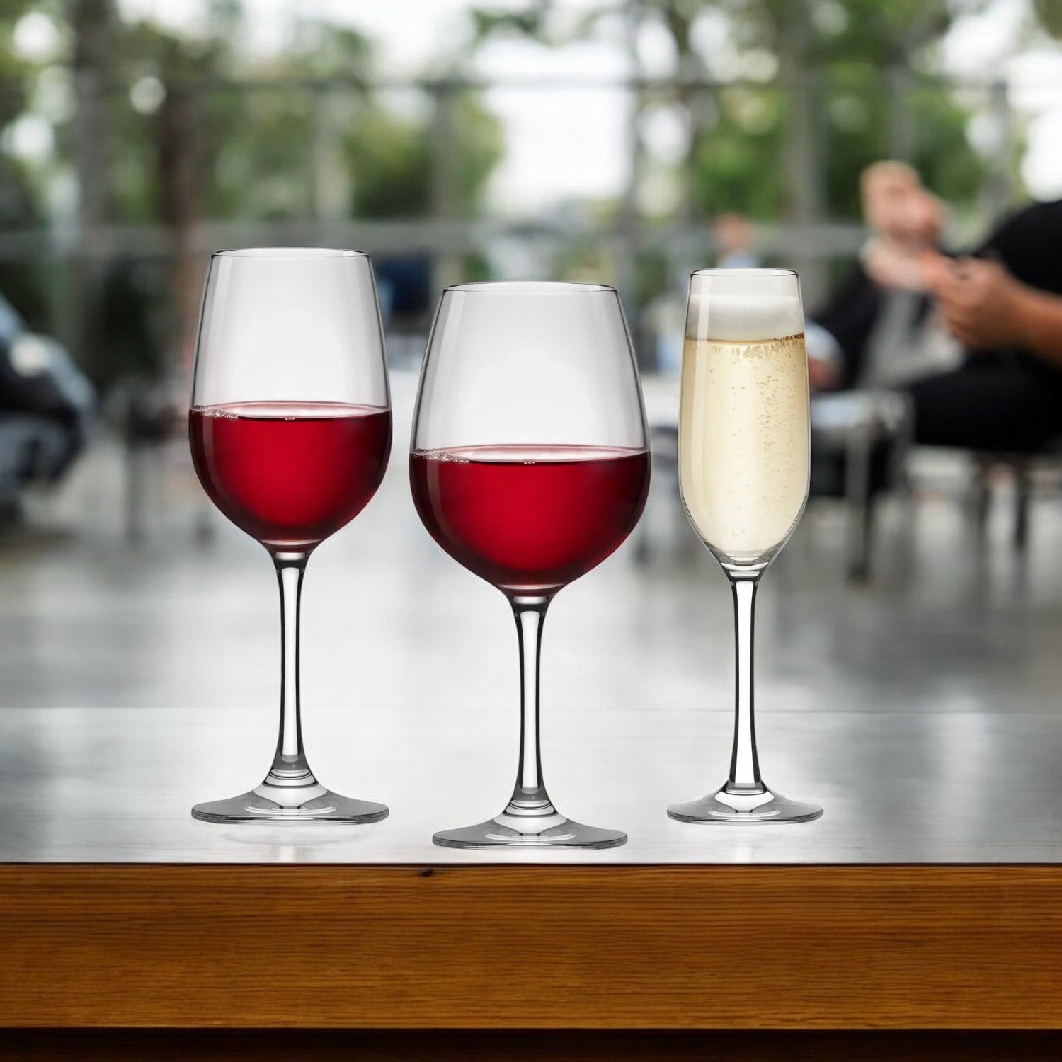 JUEGO DE COPAS MONTEPULCIANO HAUSMANN, 6 PERSONAS, 18 PZ