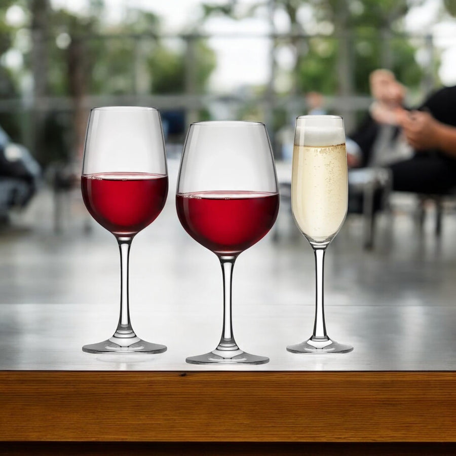 JUEGO DE COPAS MONTEPULCIANO HAUSMANN, 6 PERSONAS, 18 PZ