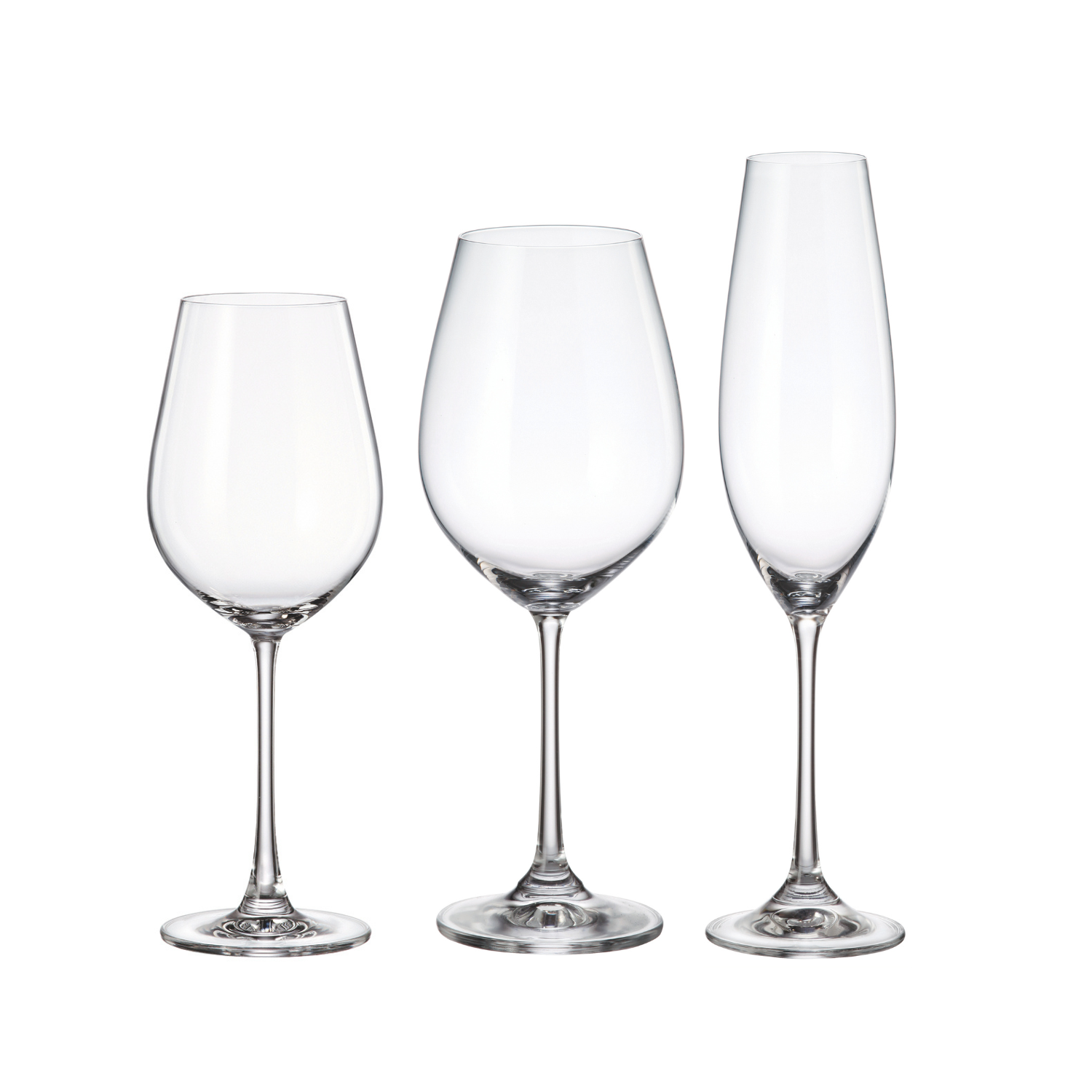 JUEGO DE COPAS COMO BOHEMIA, 12 PERSONAS, 36 PZ