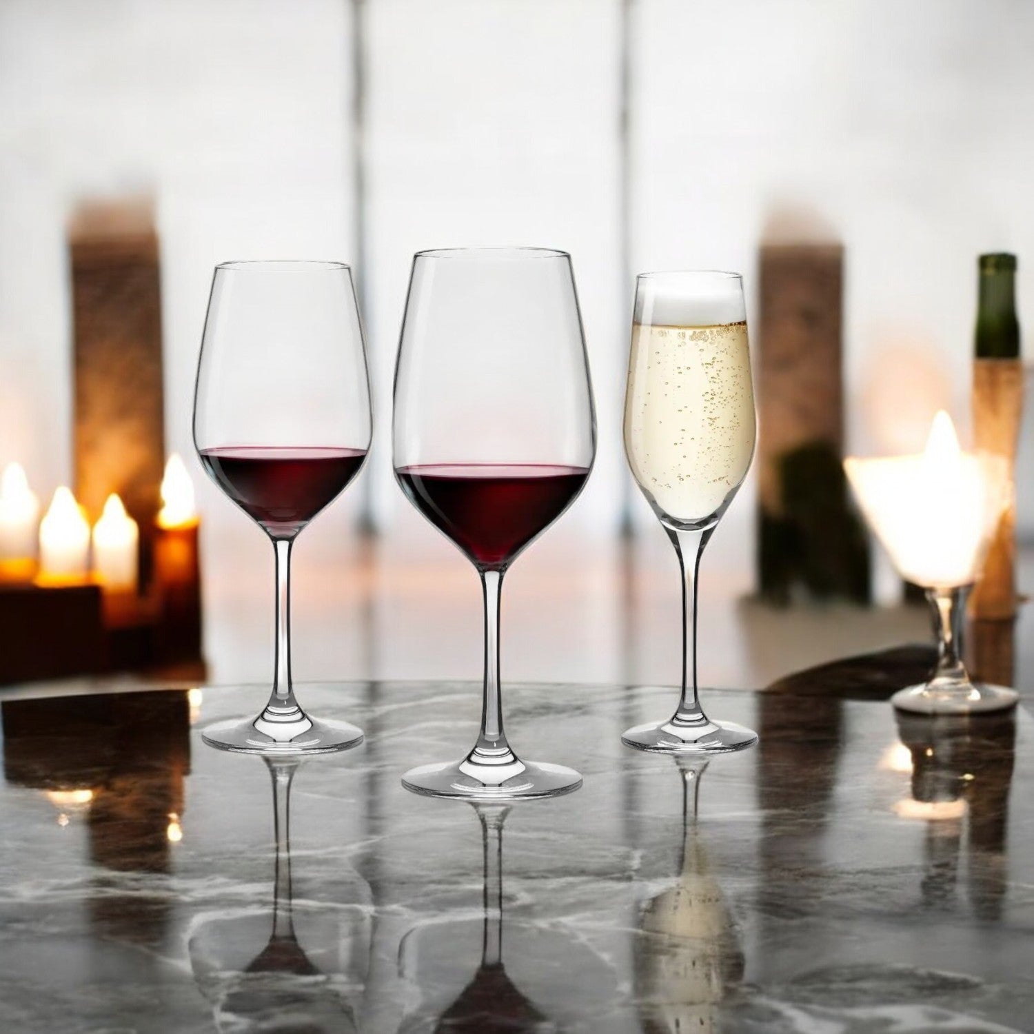 PACK PERLA + MONTALCINO + SEIVA, 6 PERSONAS, 78 PZ