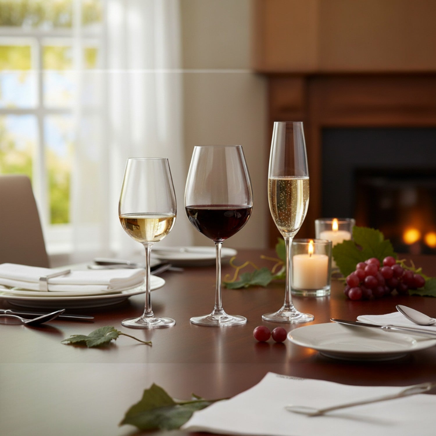 JUEGO DE COPAS COMO BOHEMIA, 4 PERSONAS, 12 PZ