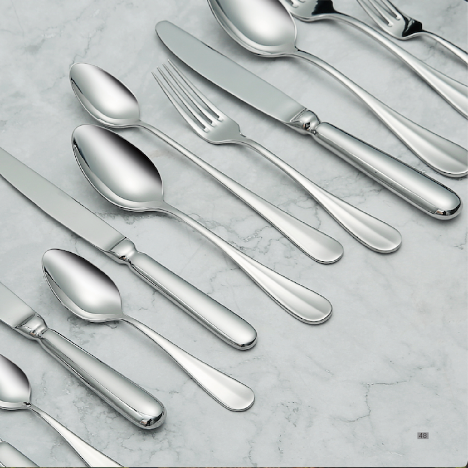 JUEGO CUCHILLERIA VERONA  VIVEUR, 12 PERSONAS, 96 PZ