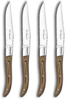 SET 4 CUCHILLOS CARNE LOUIS NOYER LAGUIOLE, CAJA MADERA