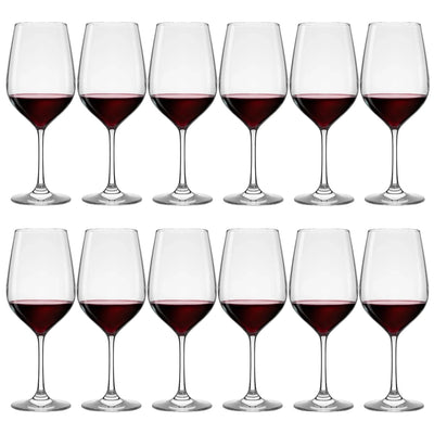 SET 12 COPAS VINO MONTALCINO HAUSMANN, 650 ML
