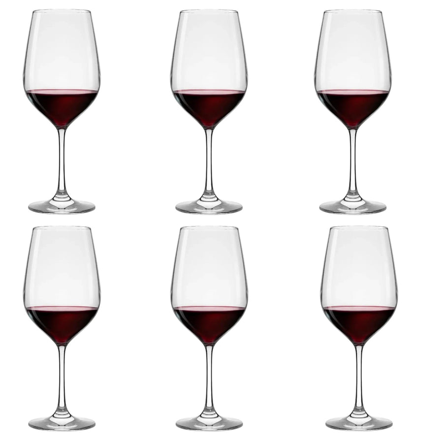 SET 6 COPAS VINO MONTALCINO HAUSMANN, 650 ML