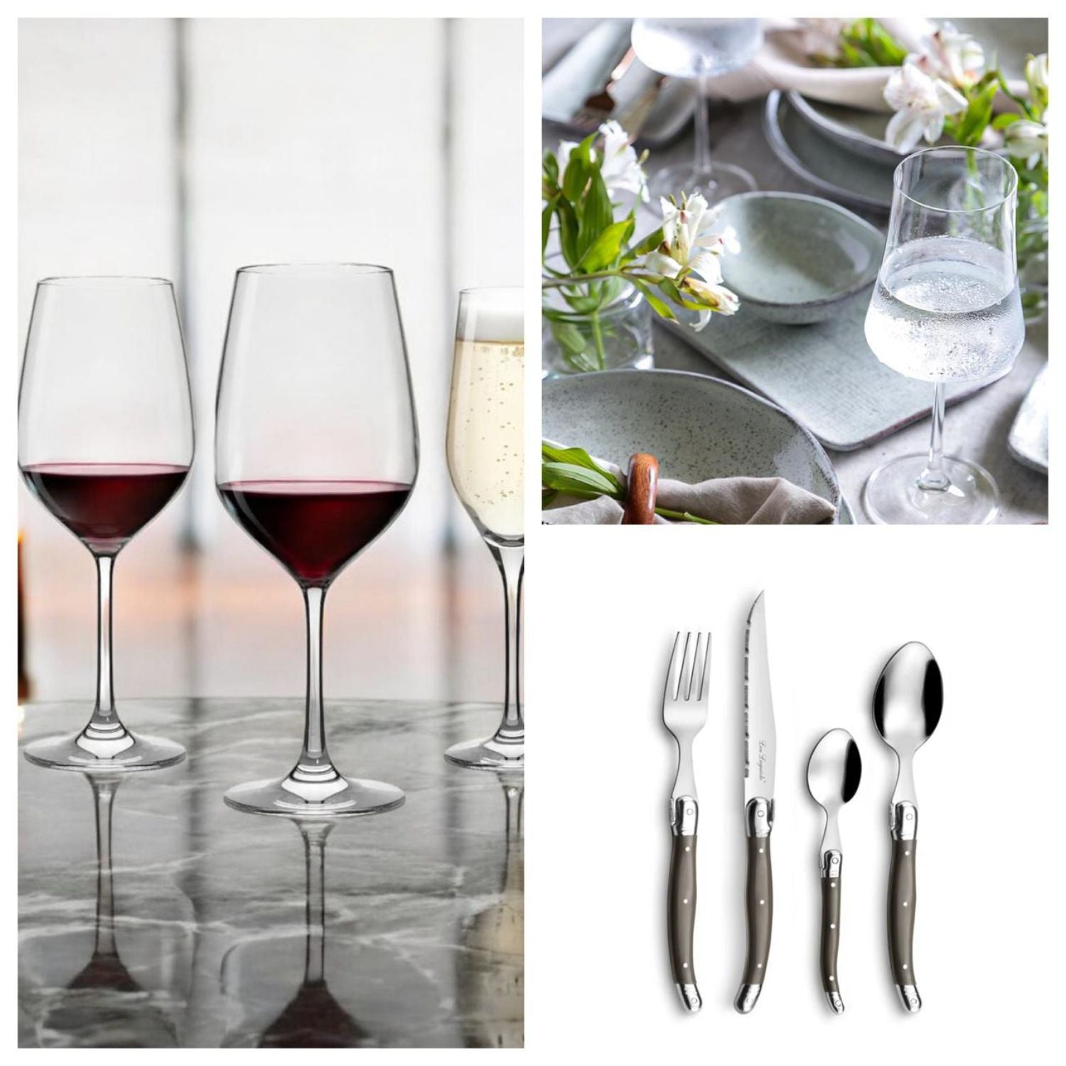 PACK POIVRE + MONTALCINO + PISTACHE, 6 PERSONAS, 78 PZ